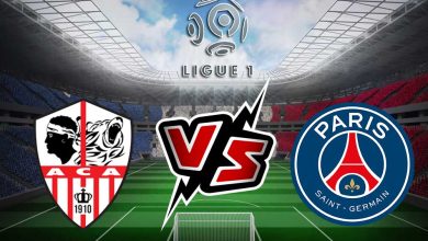 صورة مشاهدة مباراة باريس سان جيرمان و اجاكسيو بث مباشر 21/10/2022 Ajaccio vs PSG